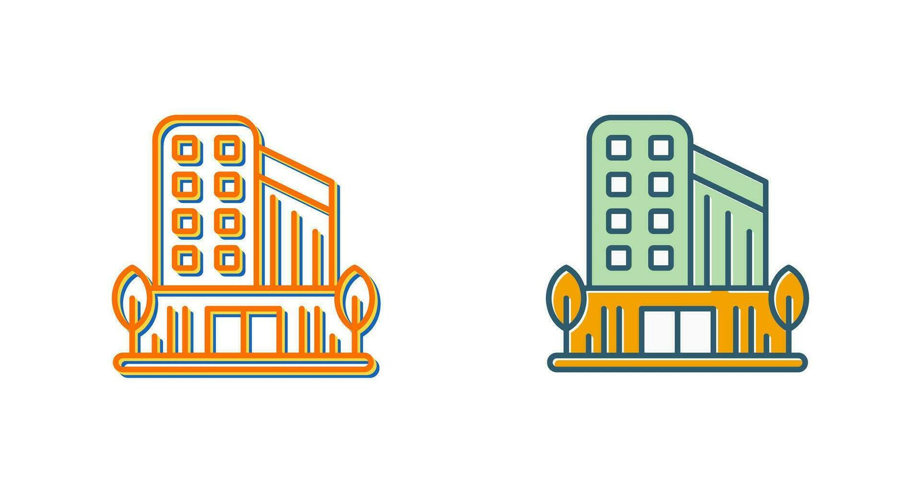 Office Building Vector Icon