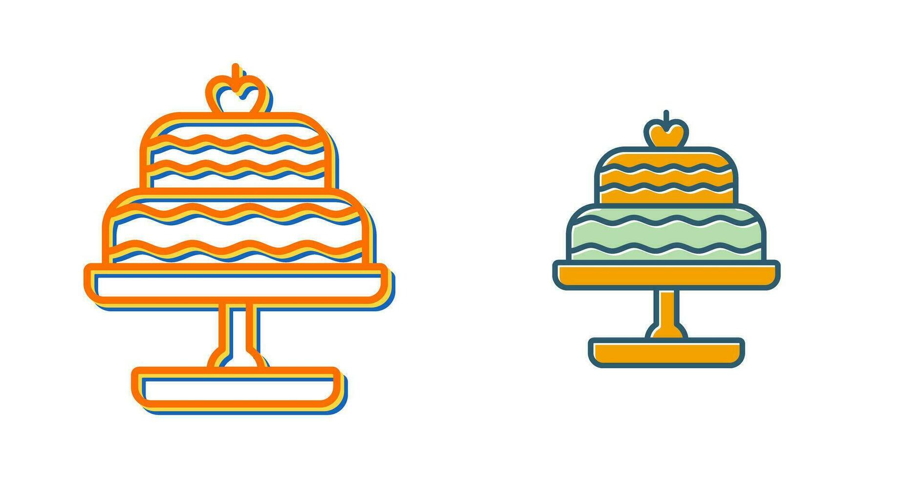Cake Vector Icon