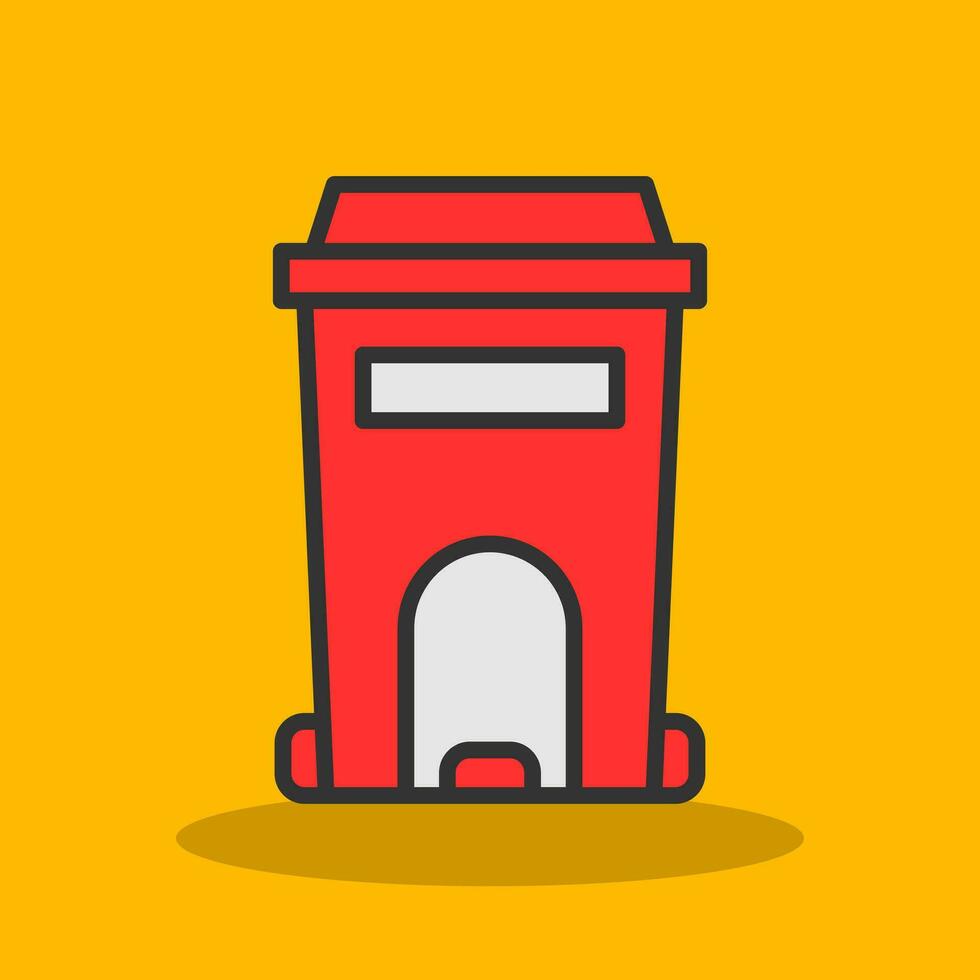 Bin Vector Icon Design