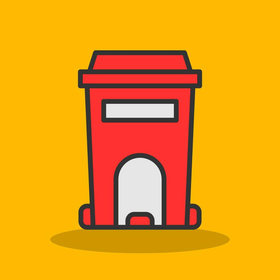 Bin Vector Icon Design