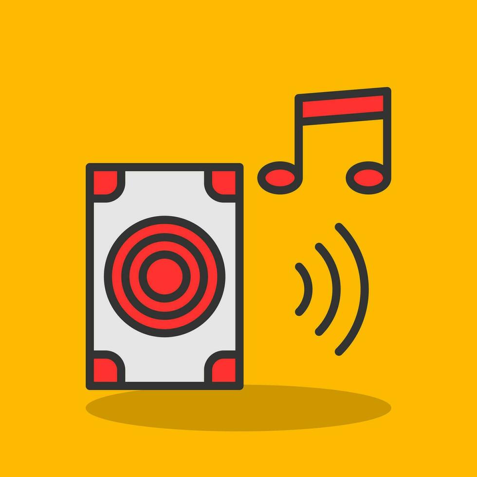 Music system Vector Icon Design