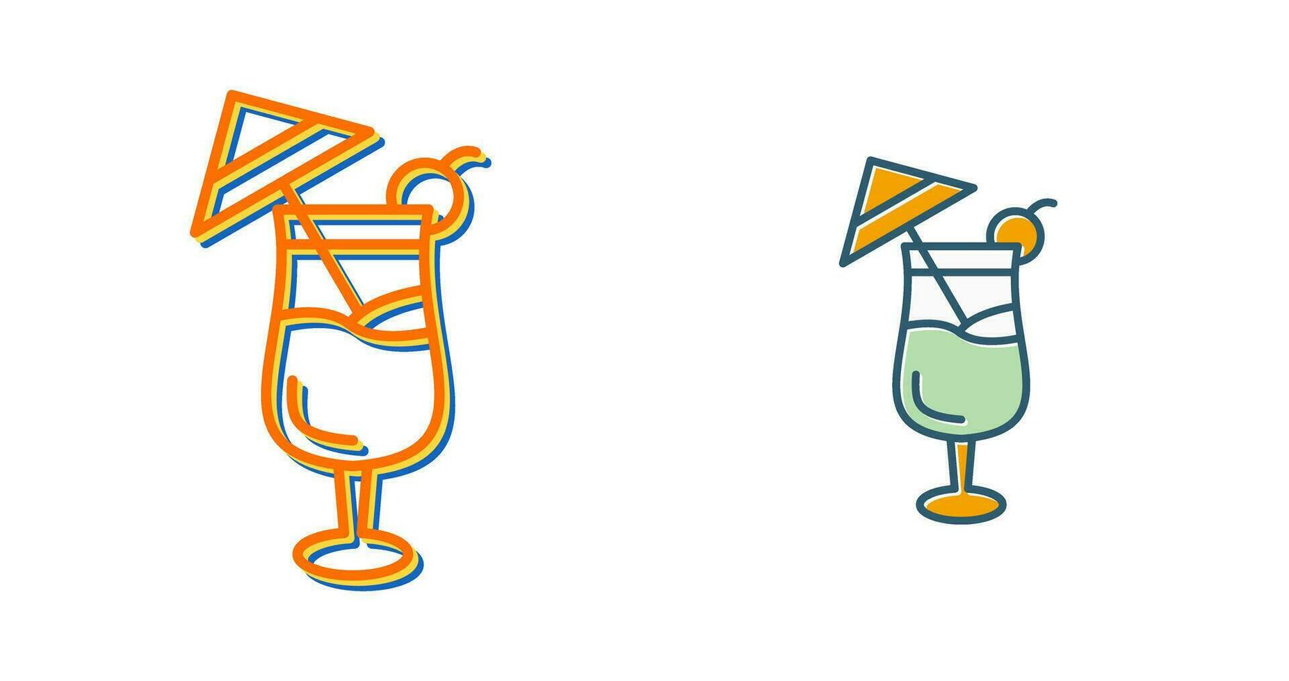 Cocktail Vector Icon