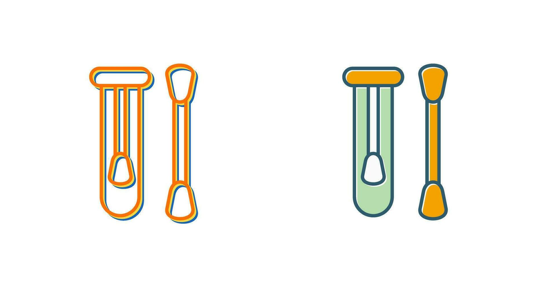 Cotton Swabs Vector Icon