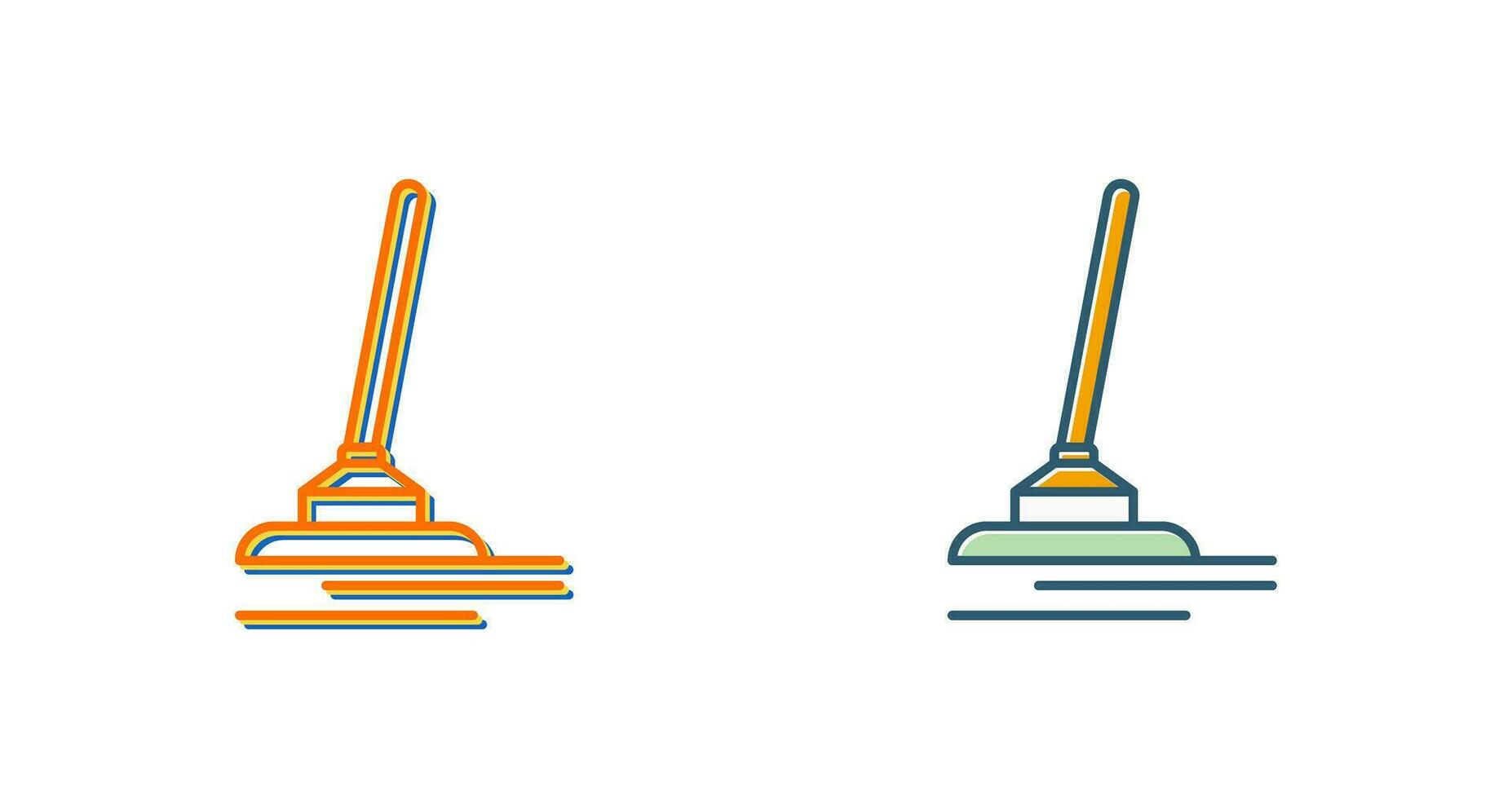 Cleaning Brush Vector Icon