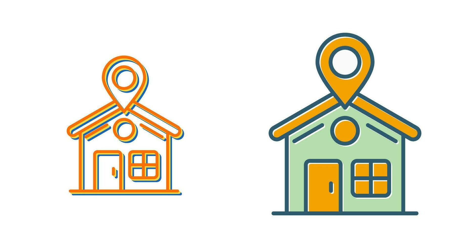 Home Location Vector Icon