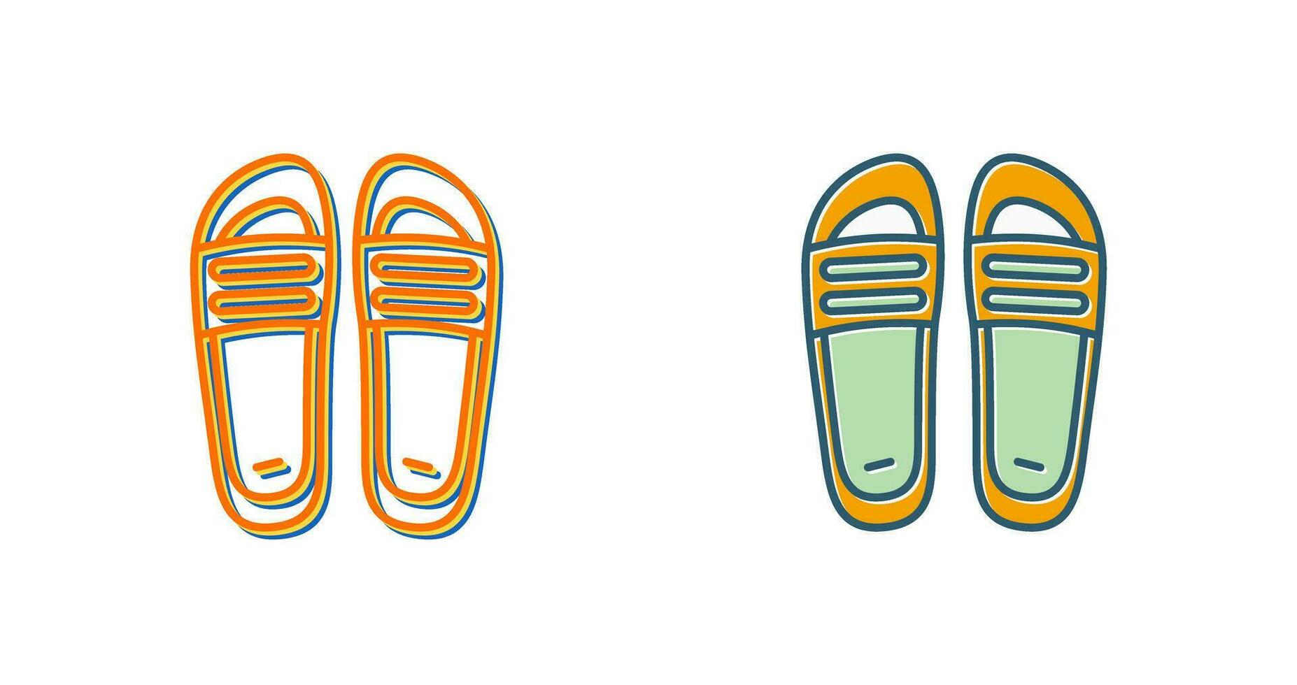 Slippers Vector Icon