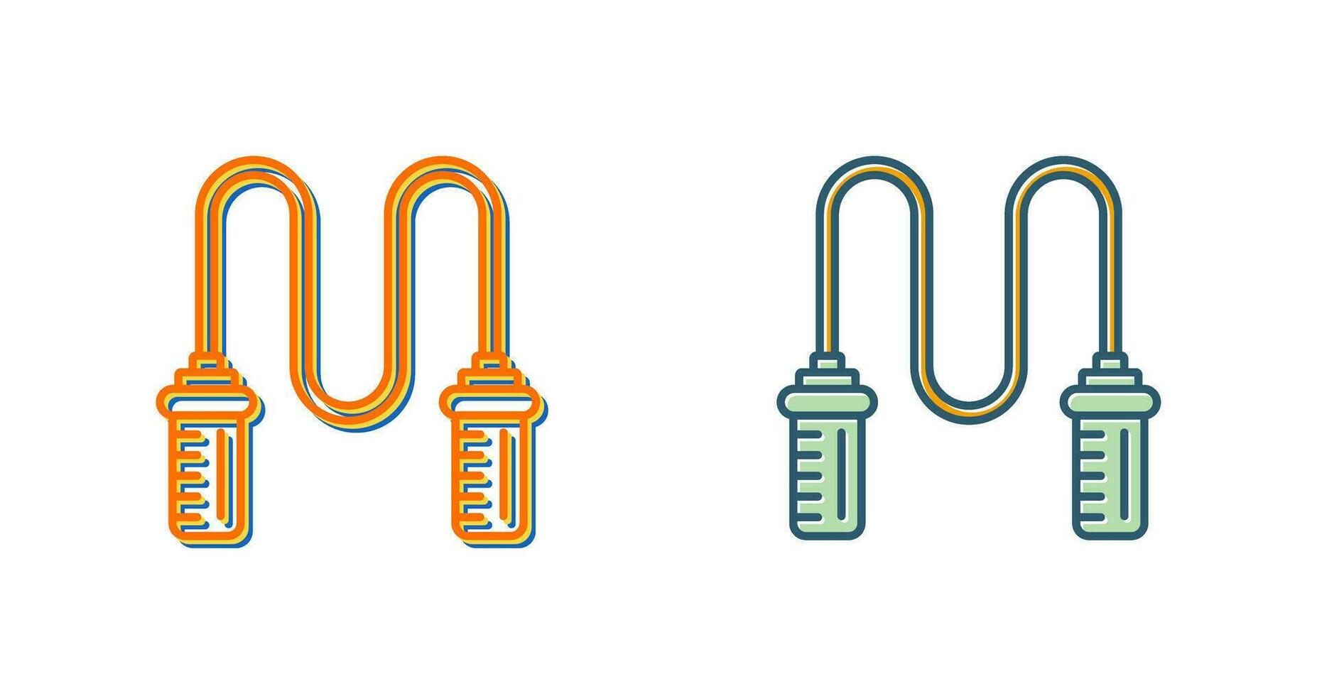 Jumping Rope Vector Icon