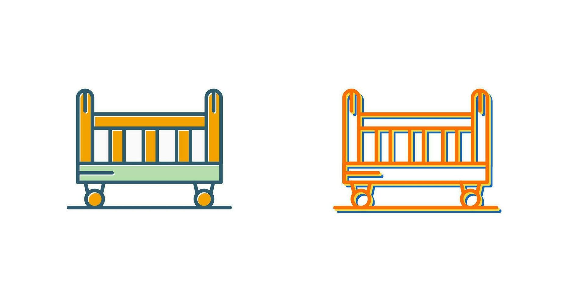 Crib Vector Icon