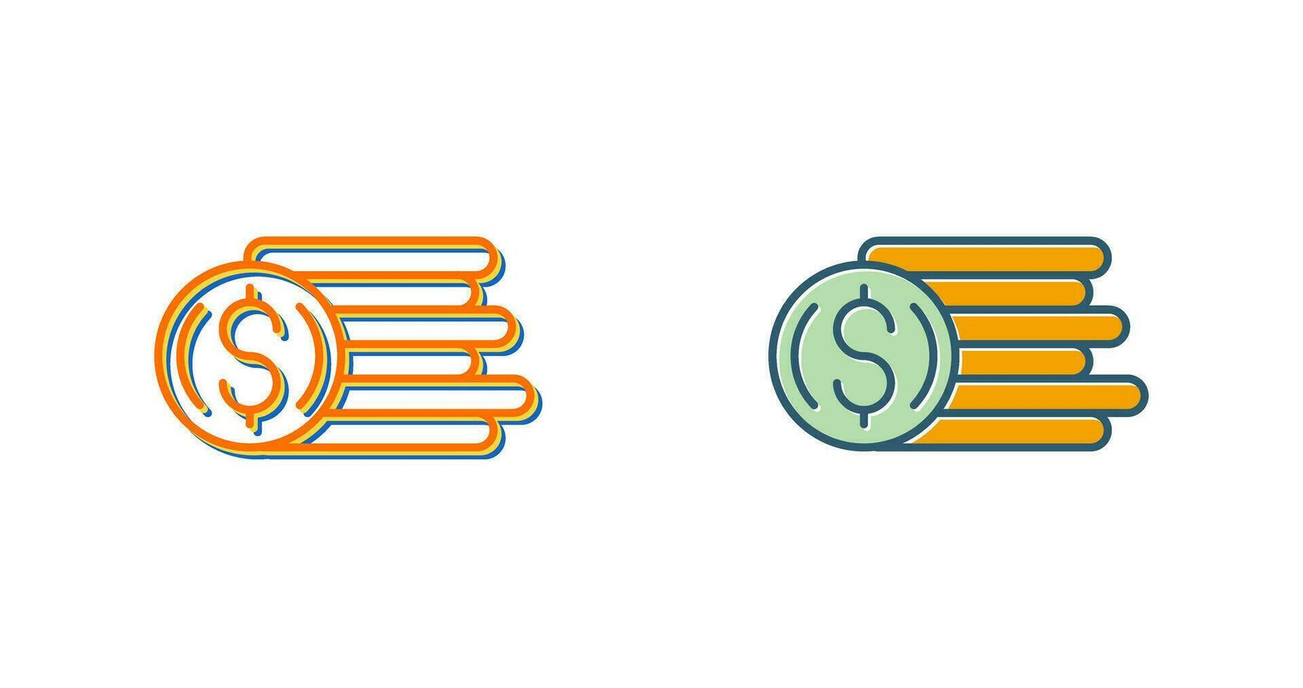 Coins Vector Icon