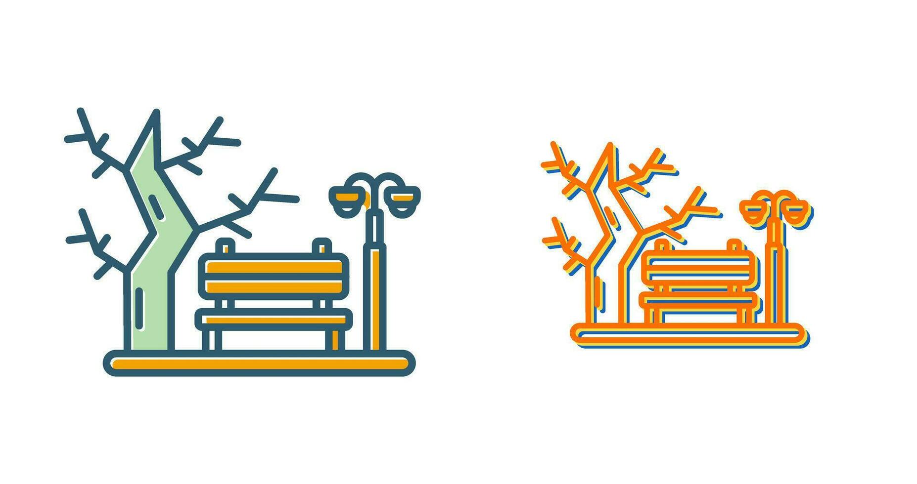 Park Vector Icon