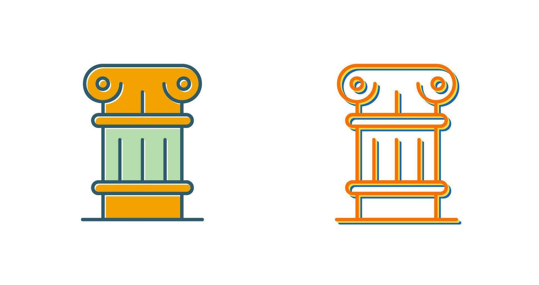 Pillar Vector Icon