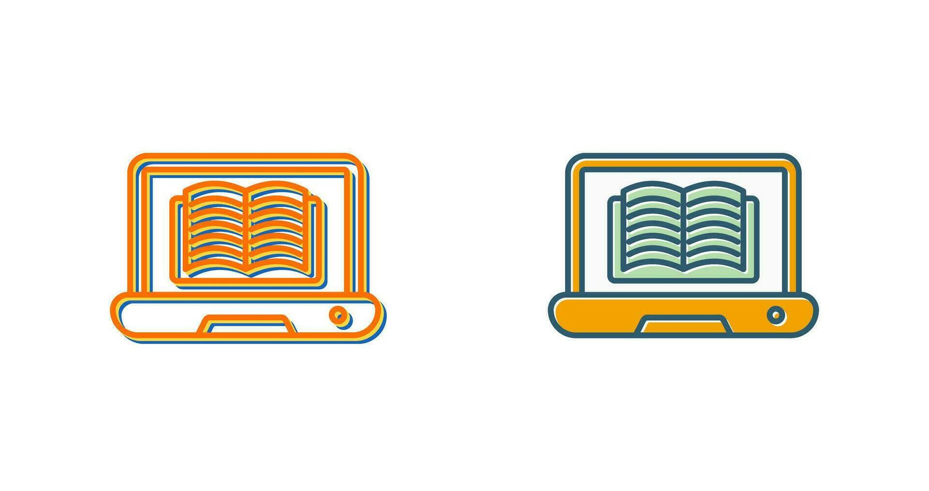 Online Library Vector Icon