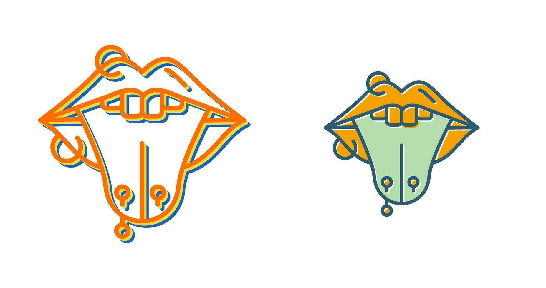 Piercing Vector Icon