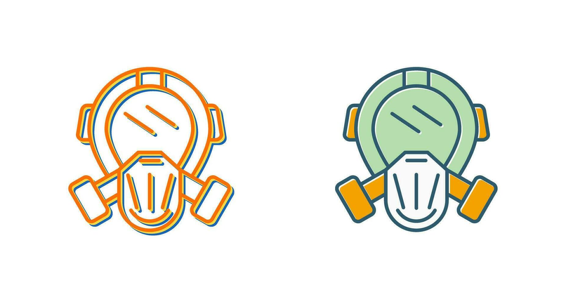Gas Mask Vector Icon