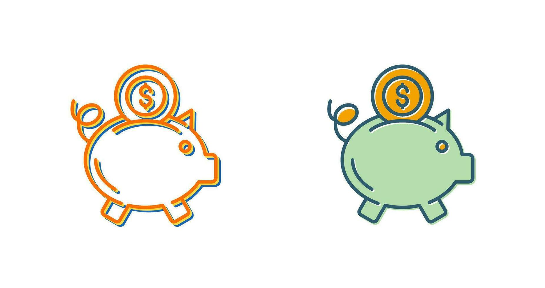 Piggy Bank Vector Icon