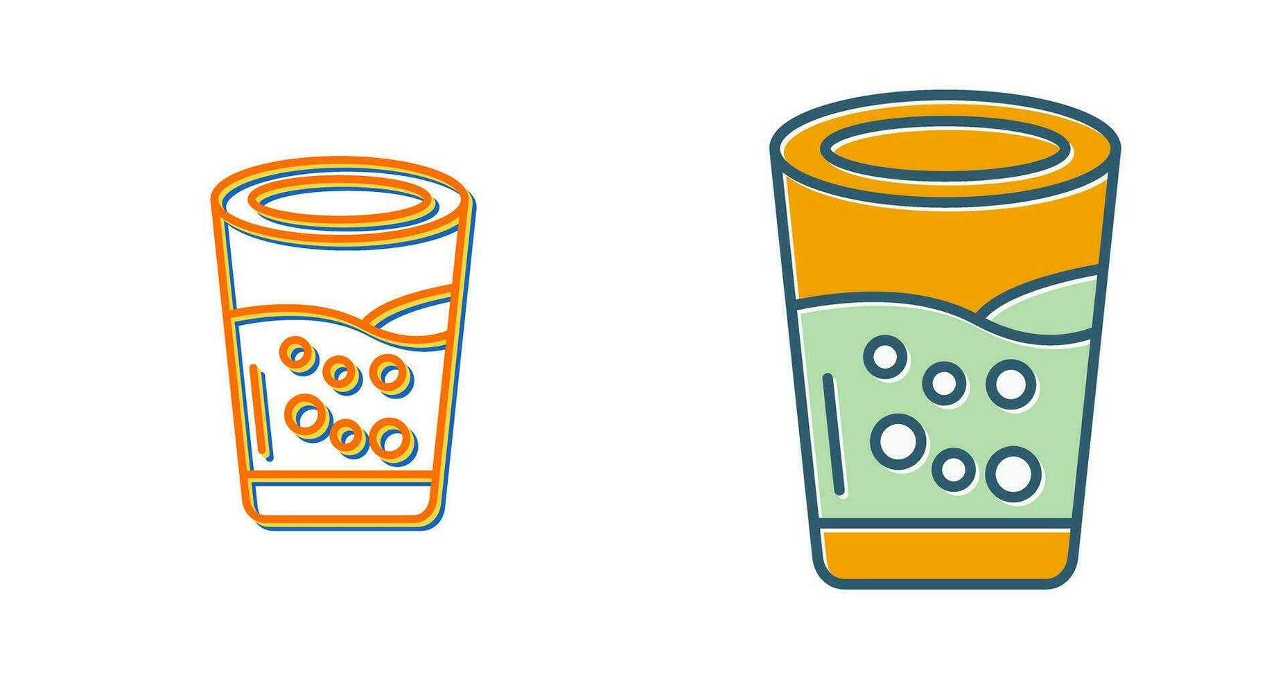 Glass Of Water Vector Icon