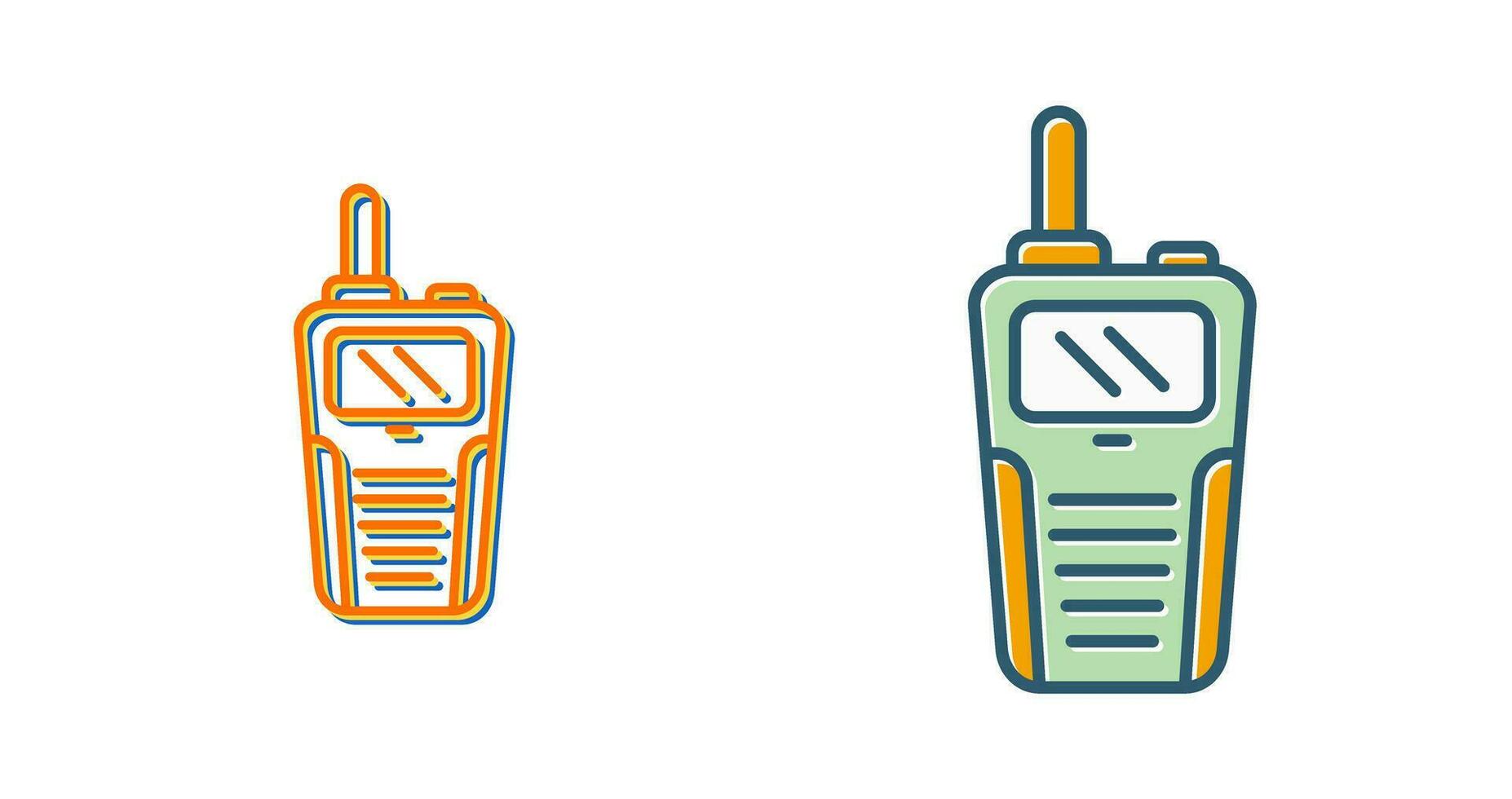 Walkie Talkie Vector Icon