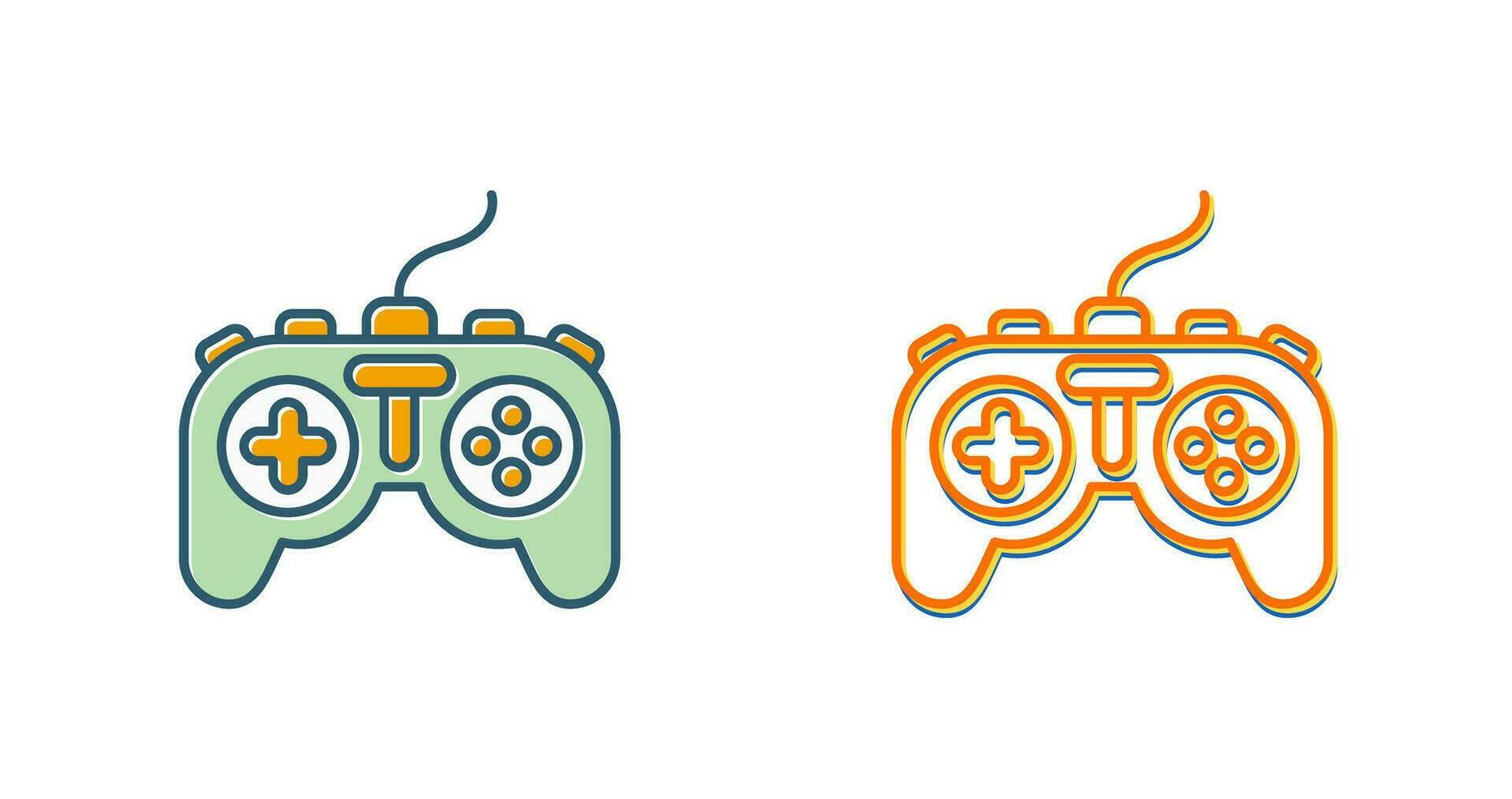 icono de vector de consola de video