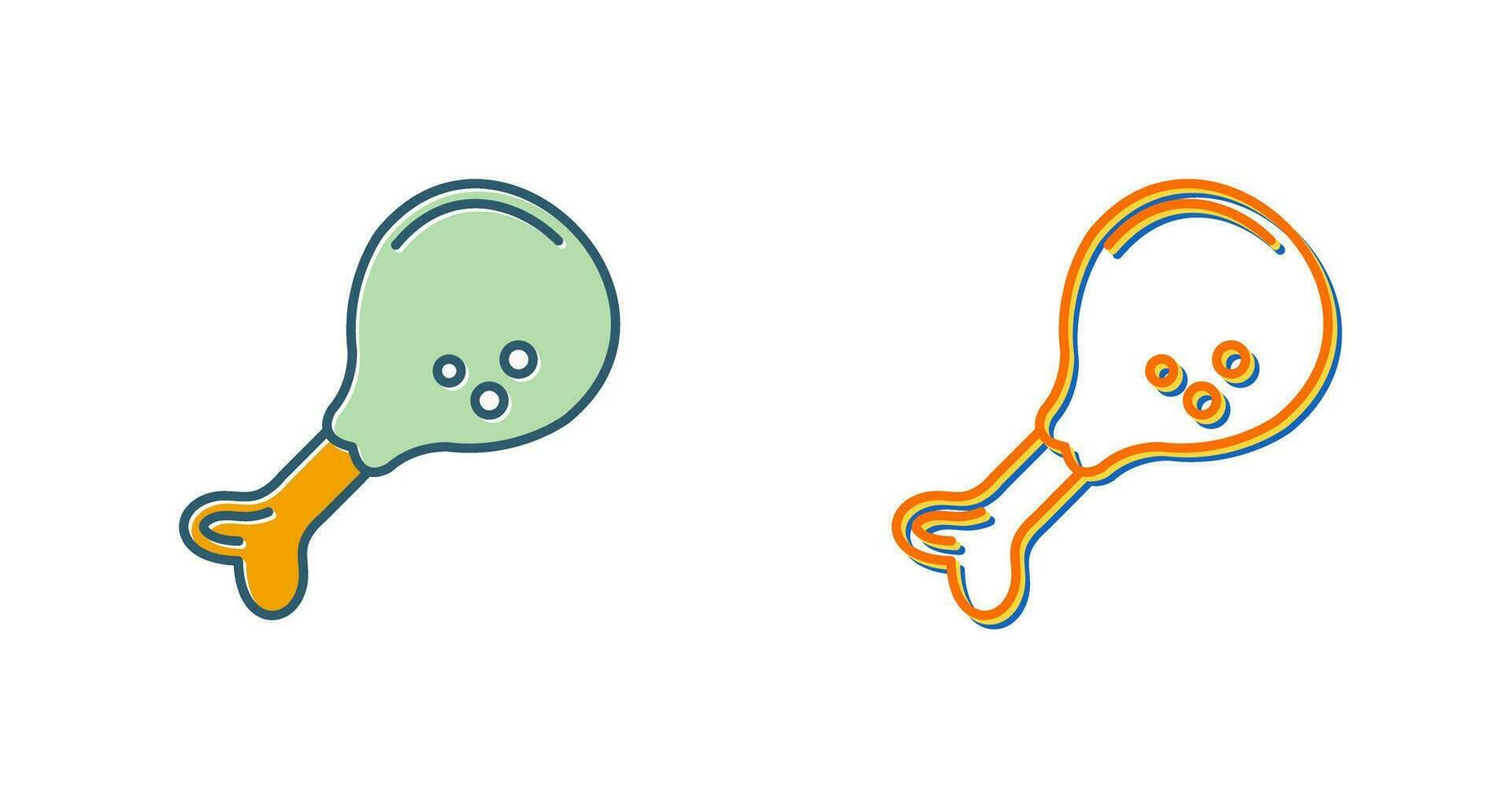 Leg Piece Vector Icon