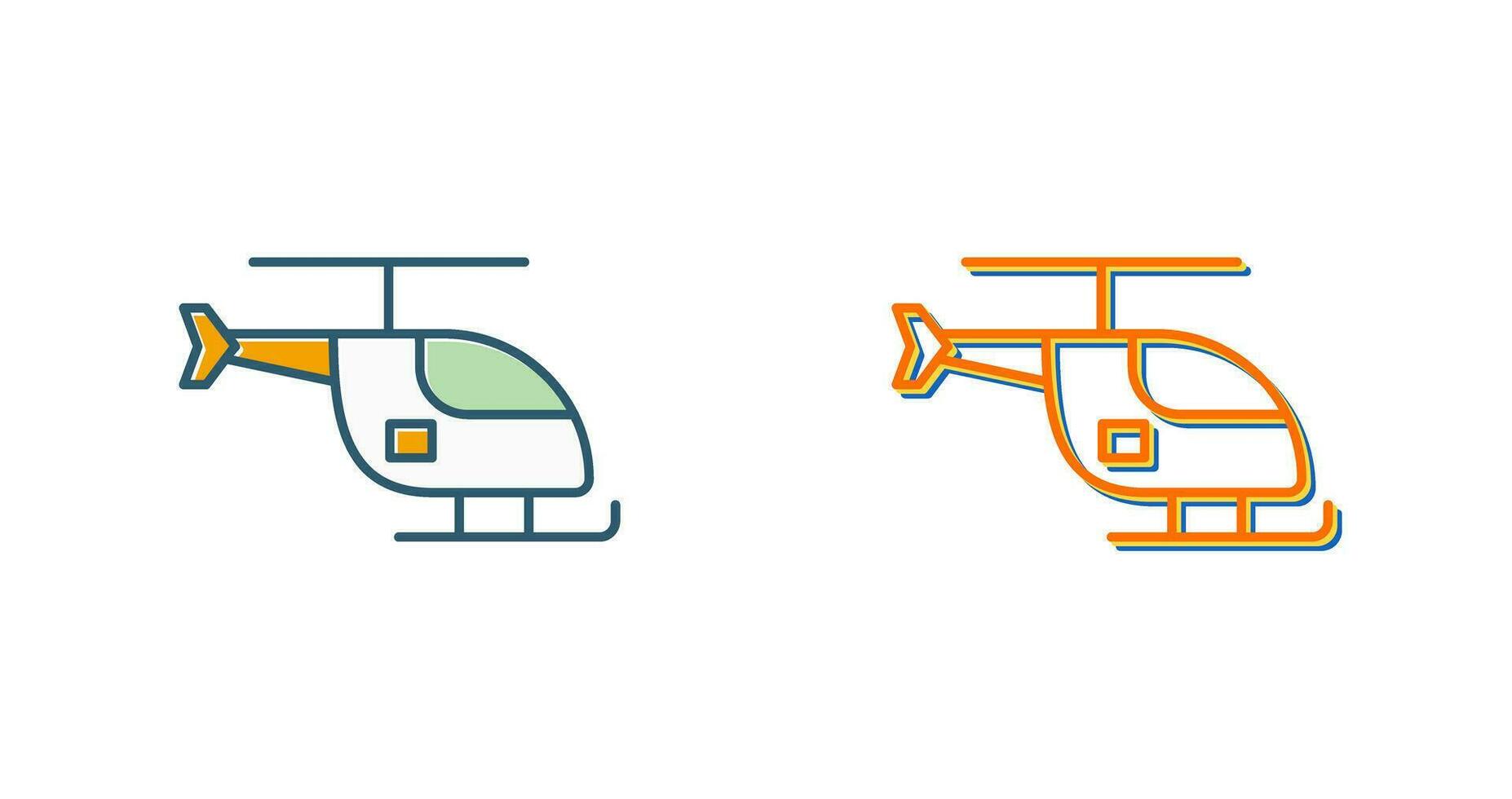 Helicopter Vector Icon