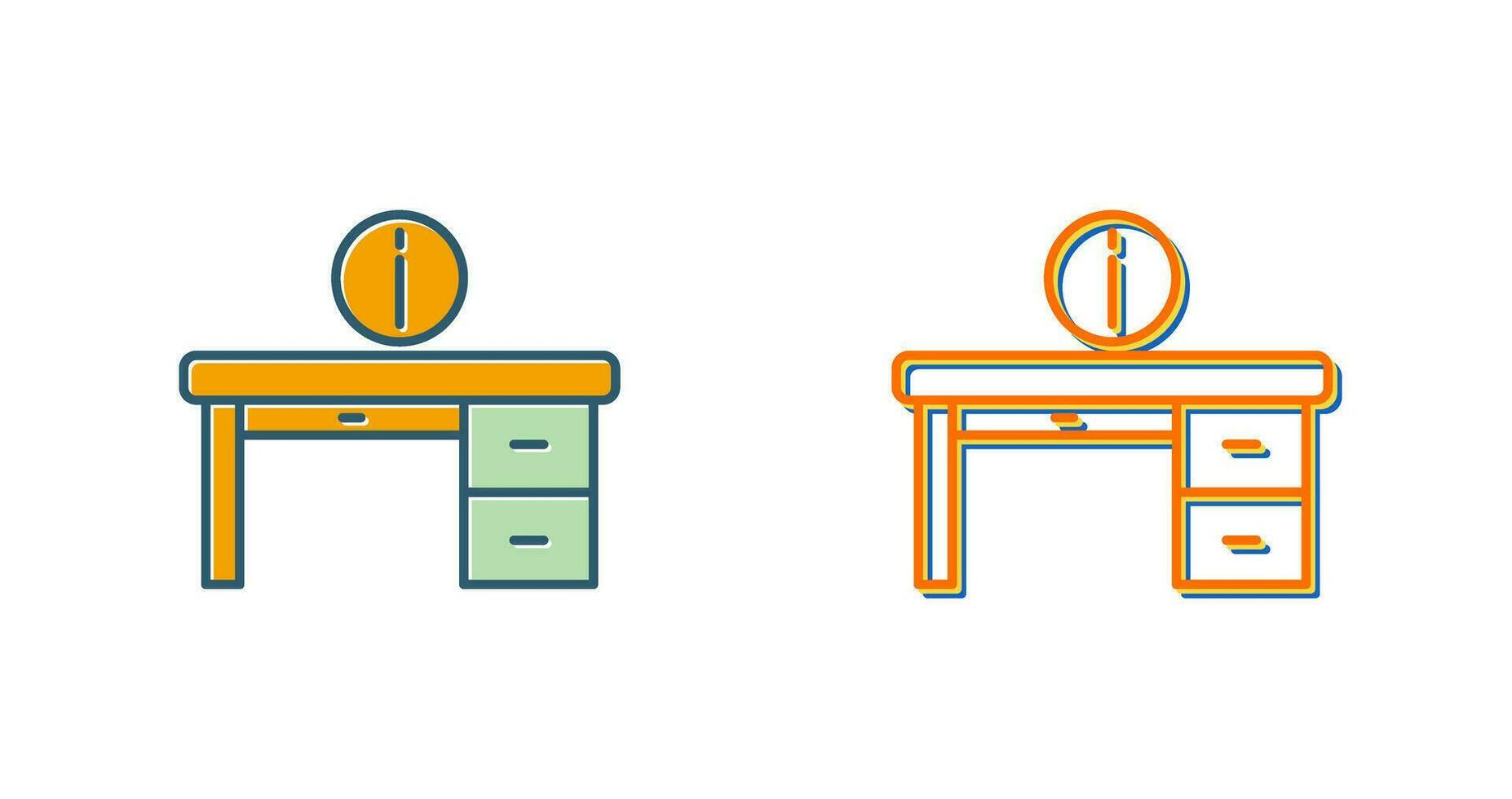 Information Desk Vector Icon