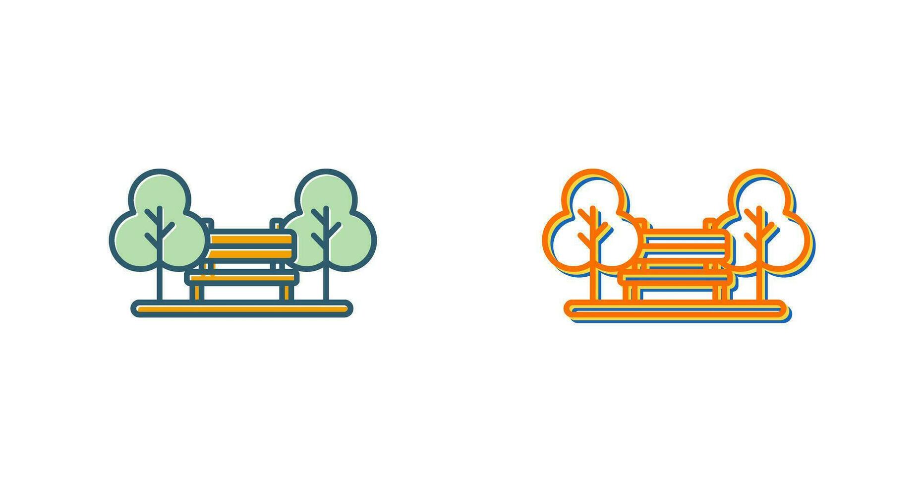 Park Vector Icon