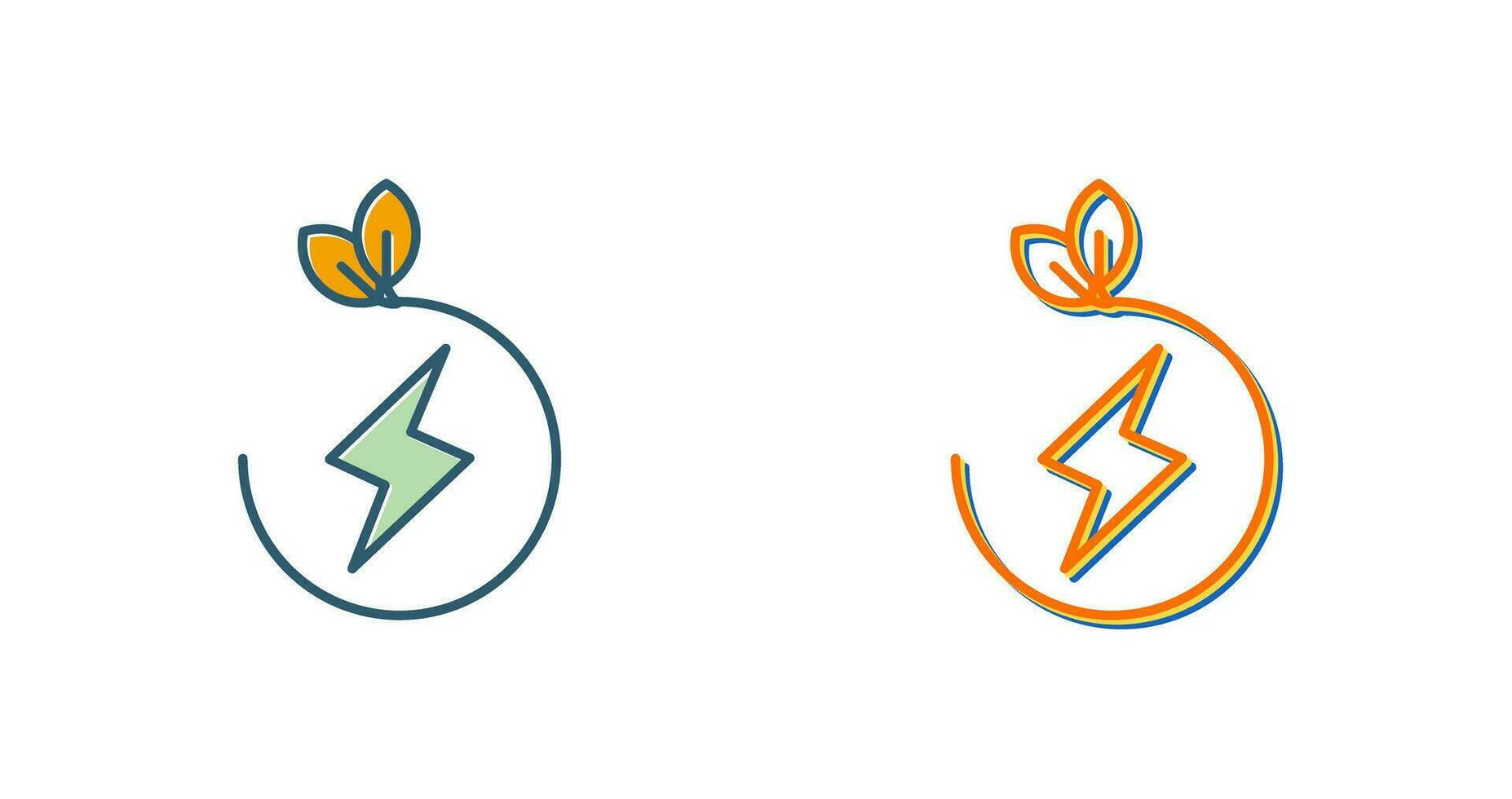 Eco Energy Vector Icon