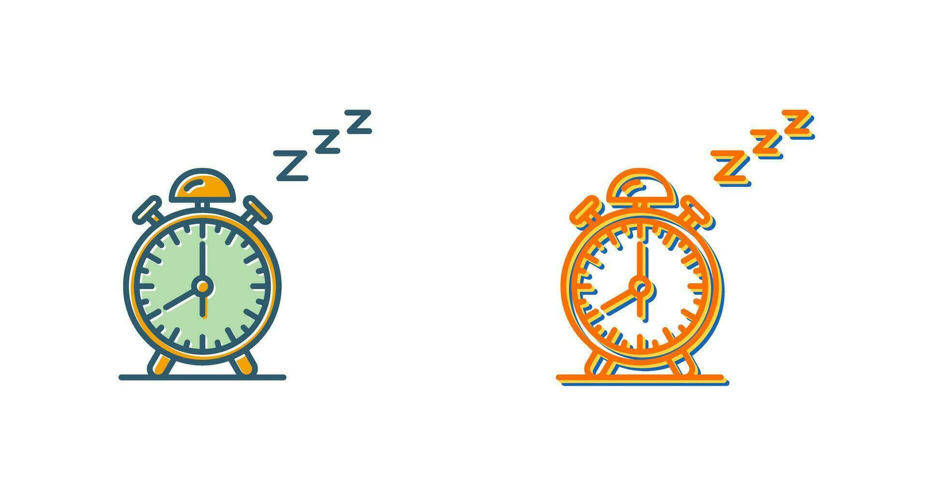Sleep Time Vector Icon