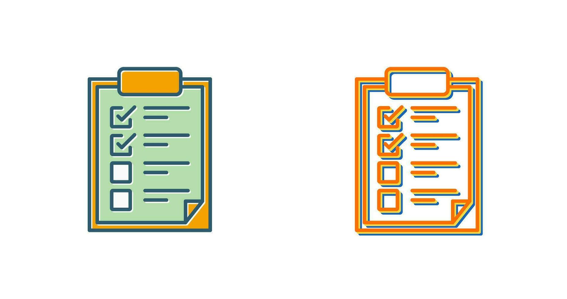 Checklist Vector Icon