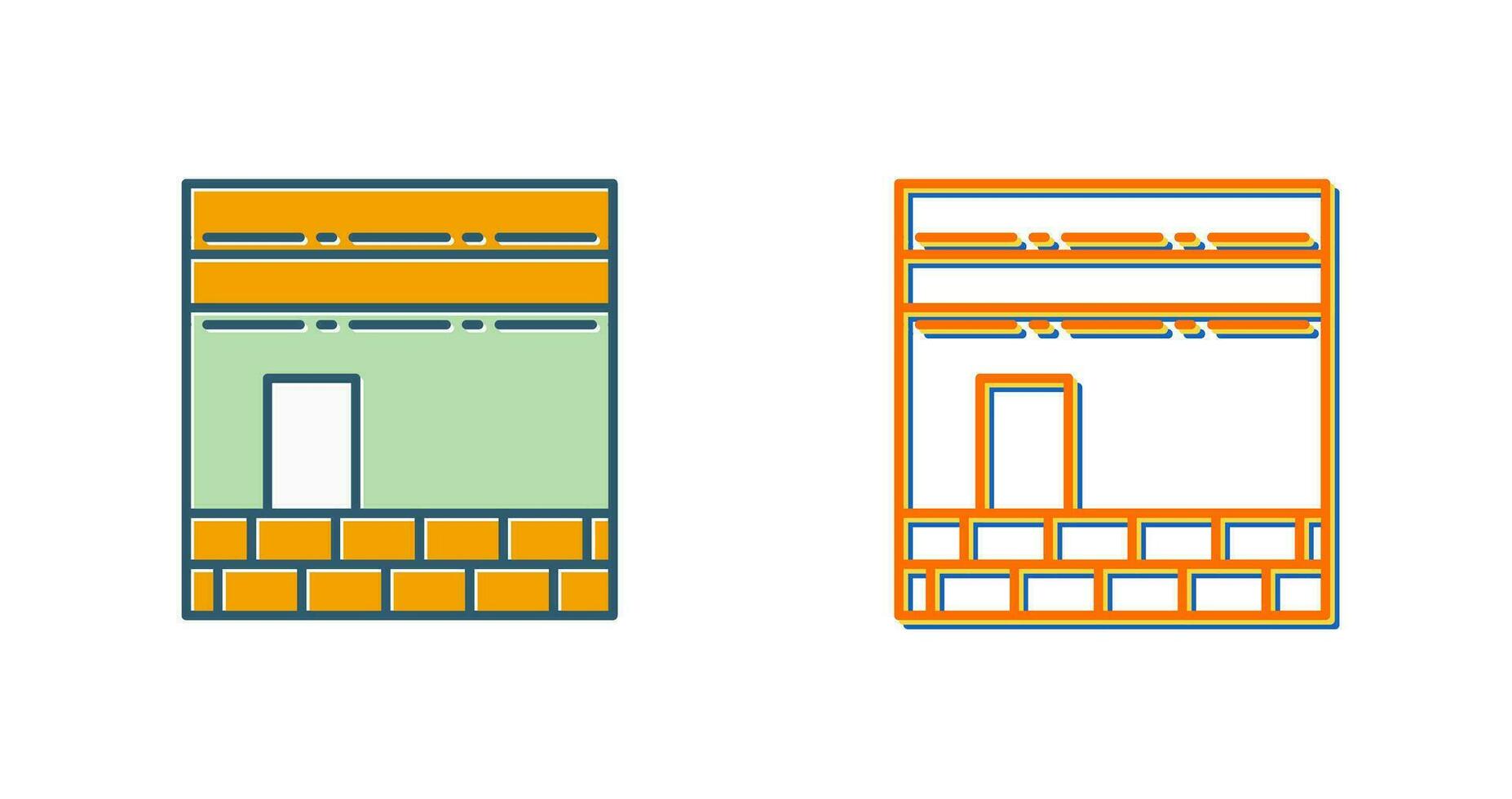 Kaaba Vector Icon