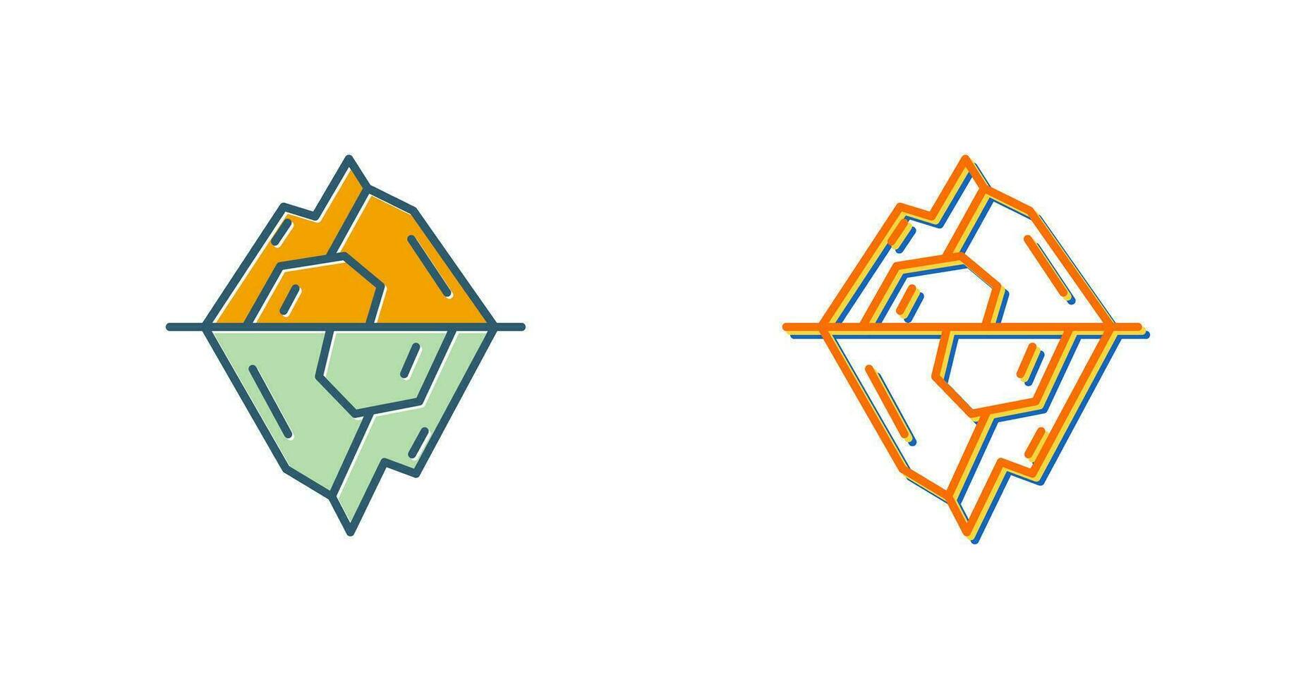 Iceberg Vector Icon