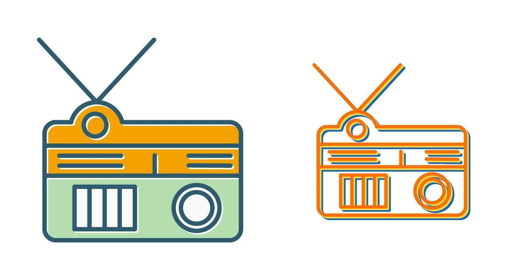 Radio Vector Icon