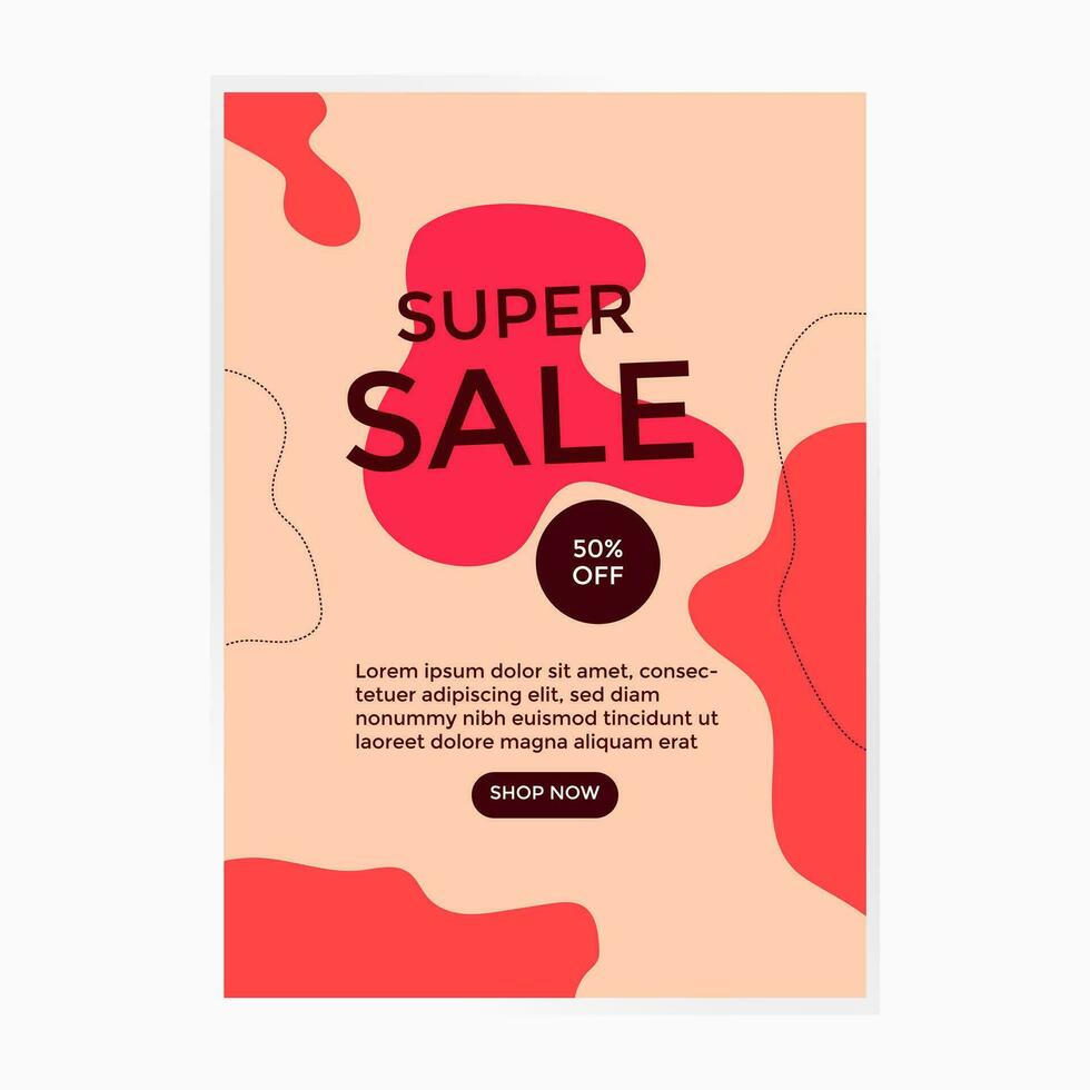 SALE OFFERS AND PROMOTION TEMPLATE BANNER DESIGN.COLORFUL FLAT COLOR BACKGROUND VECTOR. GOOD FOR SOCIAL MEDIA POST, COVER , POSTER vector
