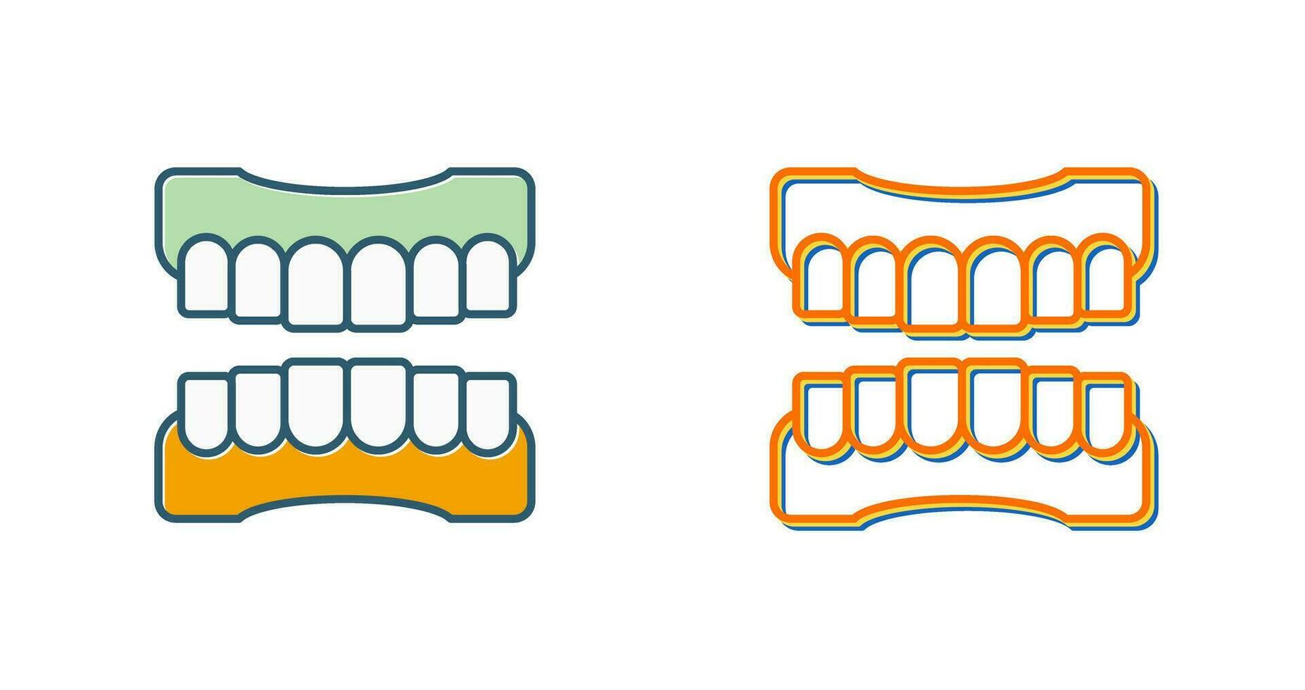 Denture Vector Icon