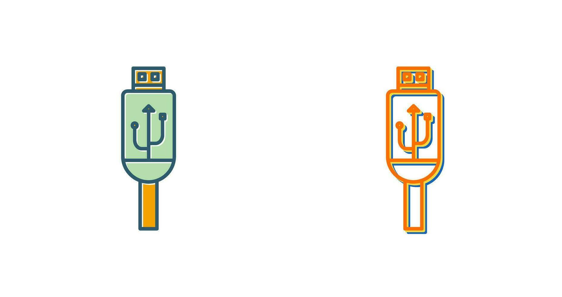 Usb Cable Vector Icon