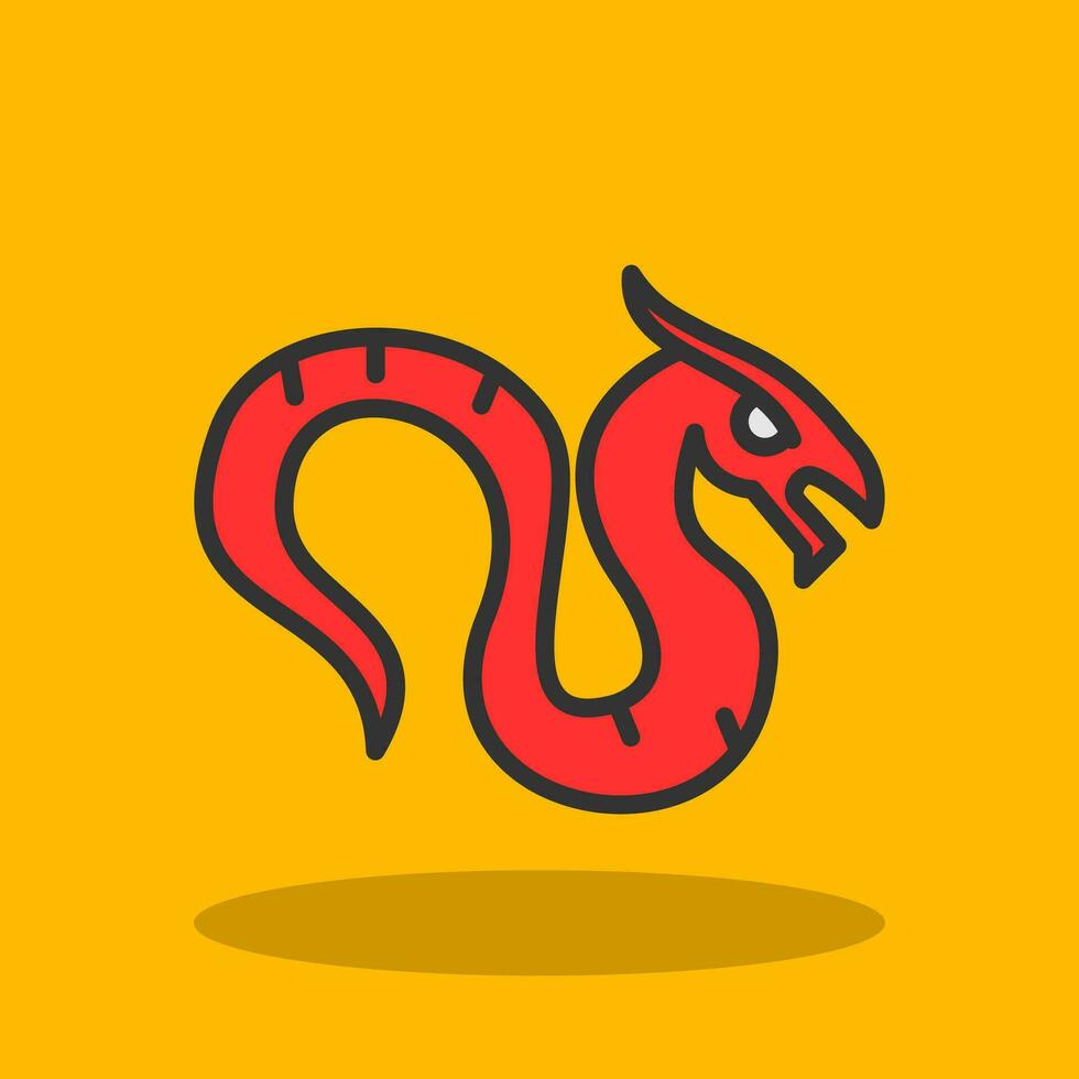 Dragon Vector Icon Design