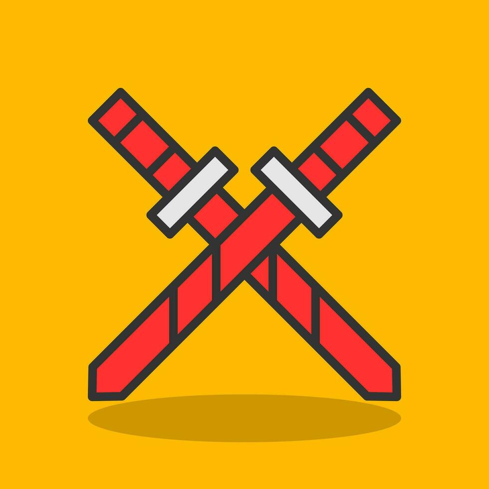 Katana Vector Icon Design