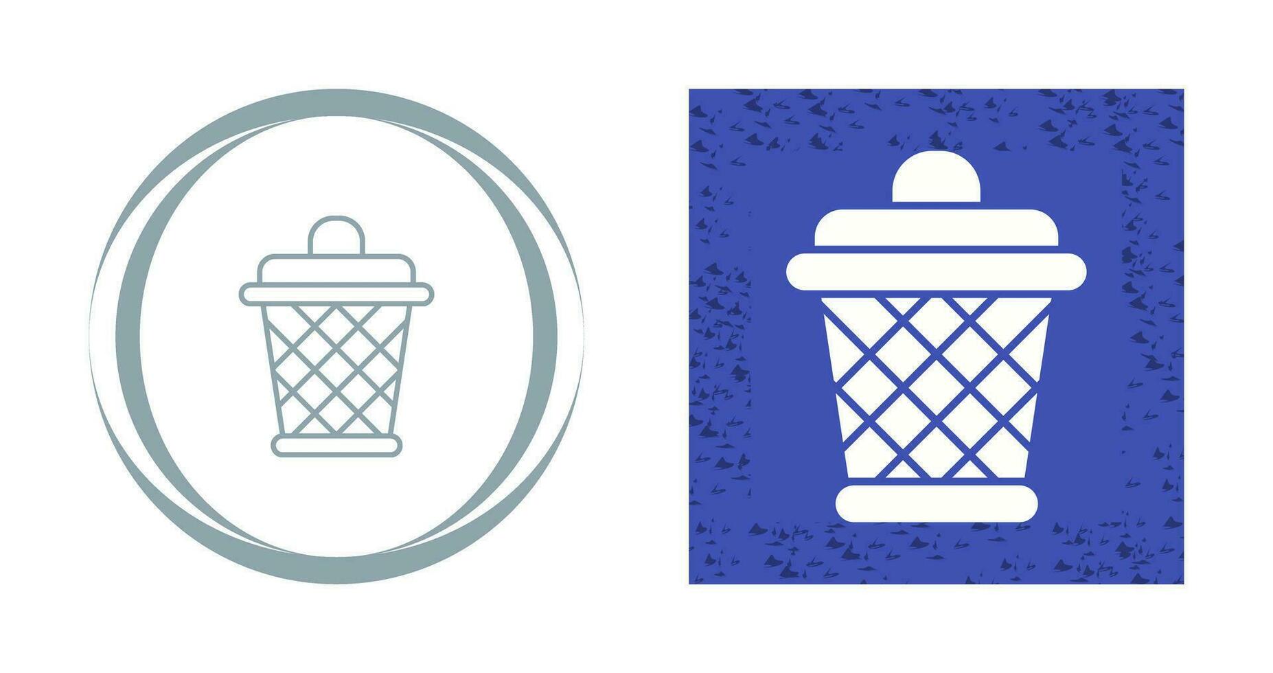 Dustbin Vector Icon