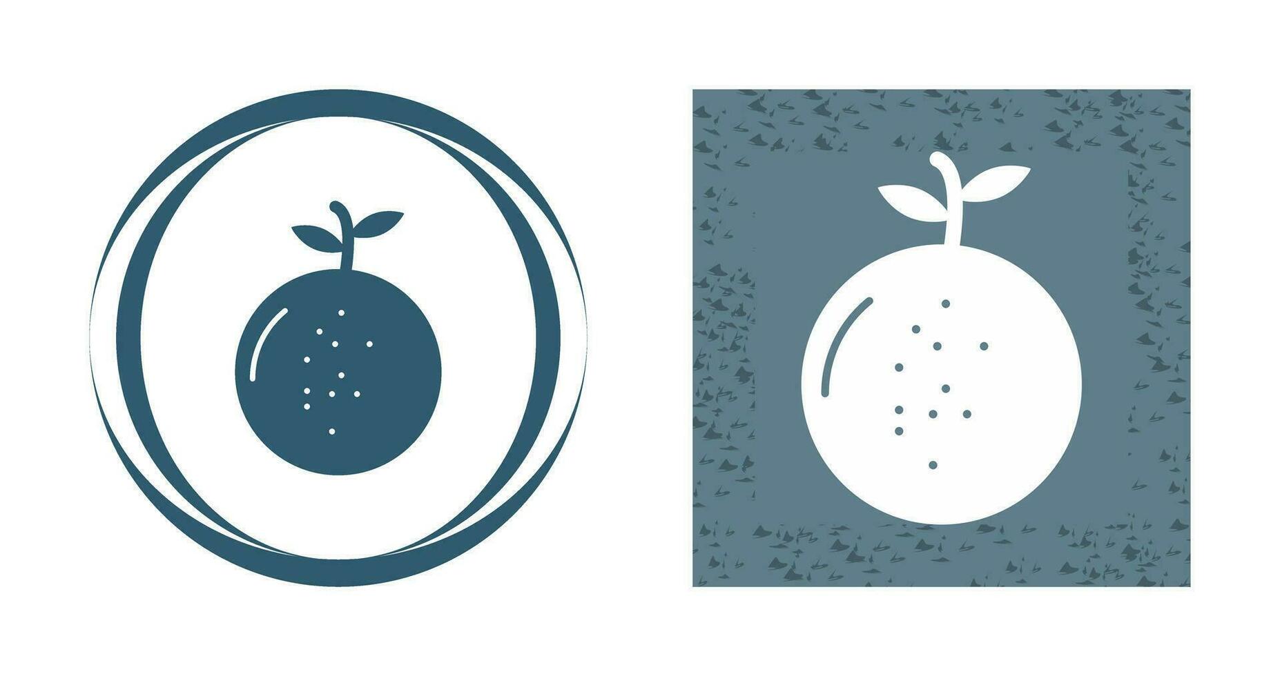 Mandarin Vector Icon