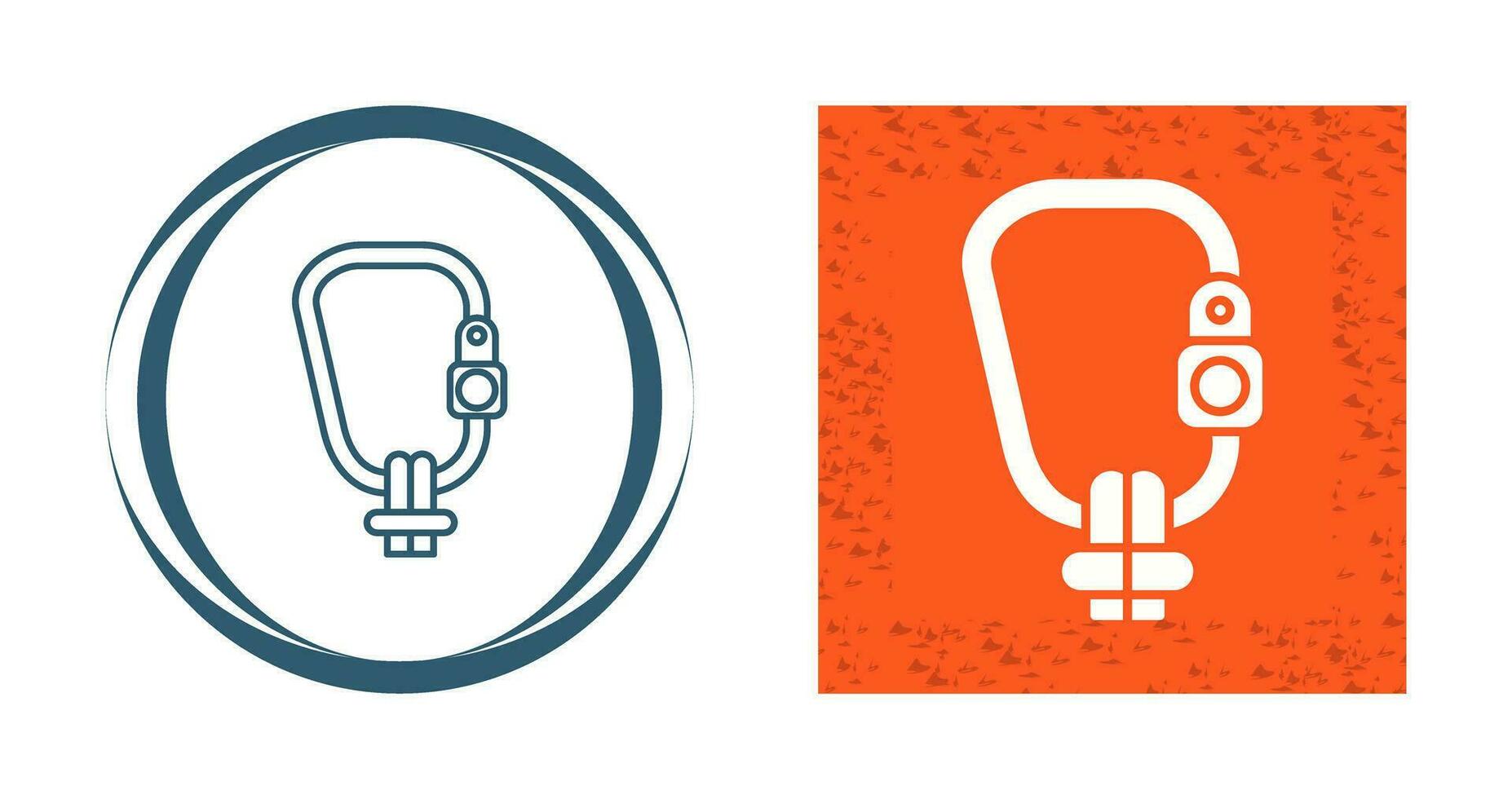 Carabiner Vector Icon