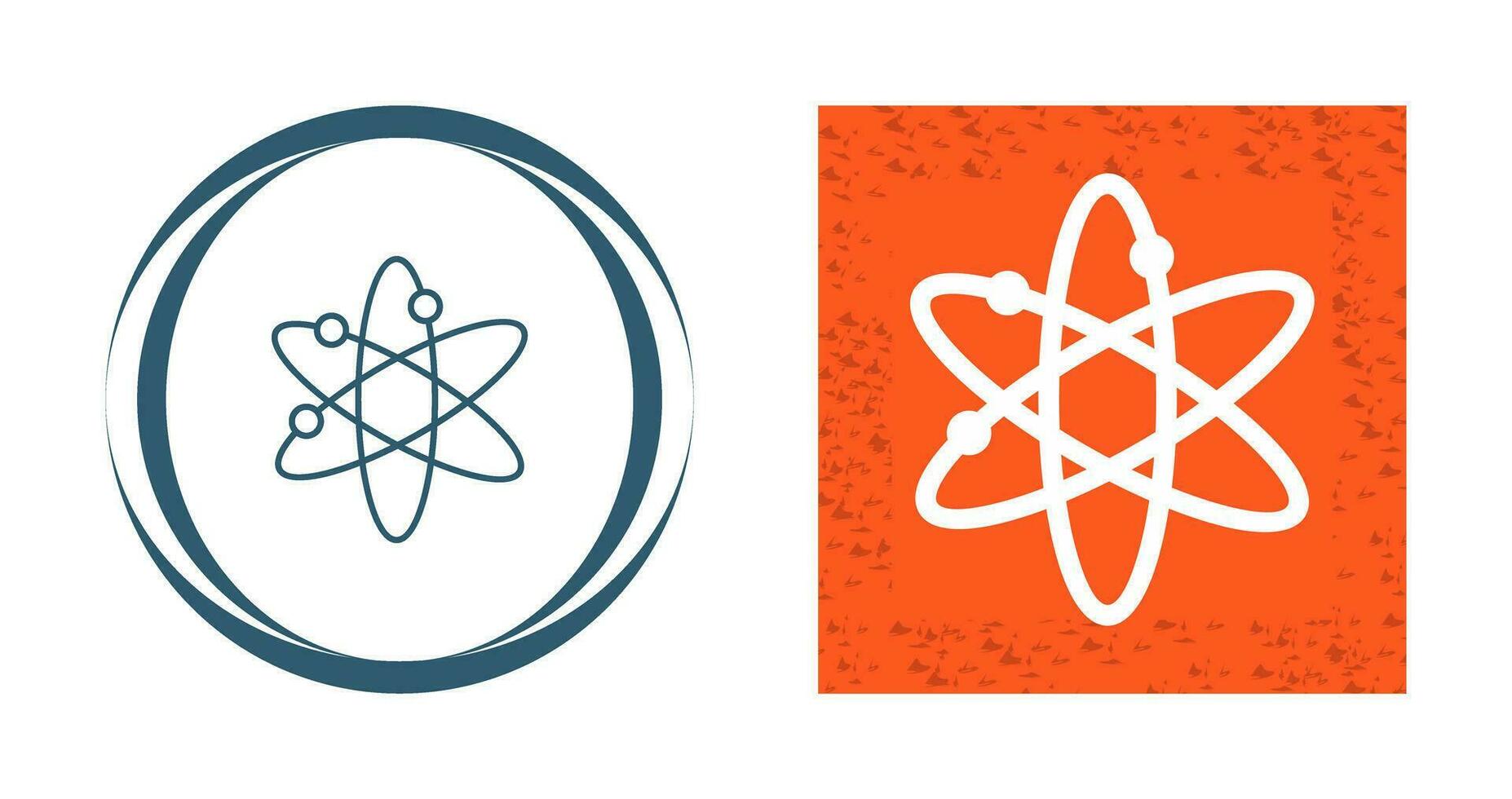 Atomic Structure Vector Icon