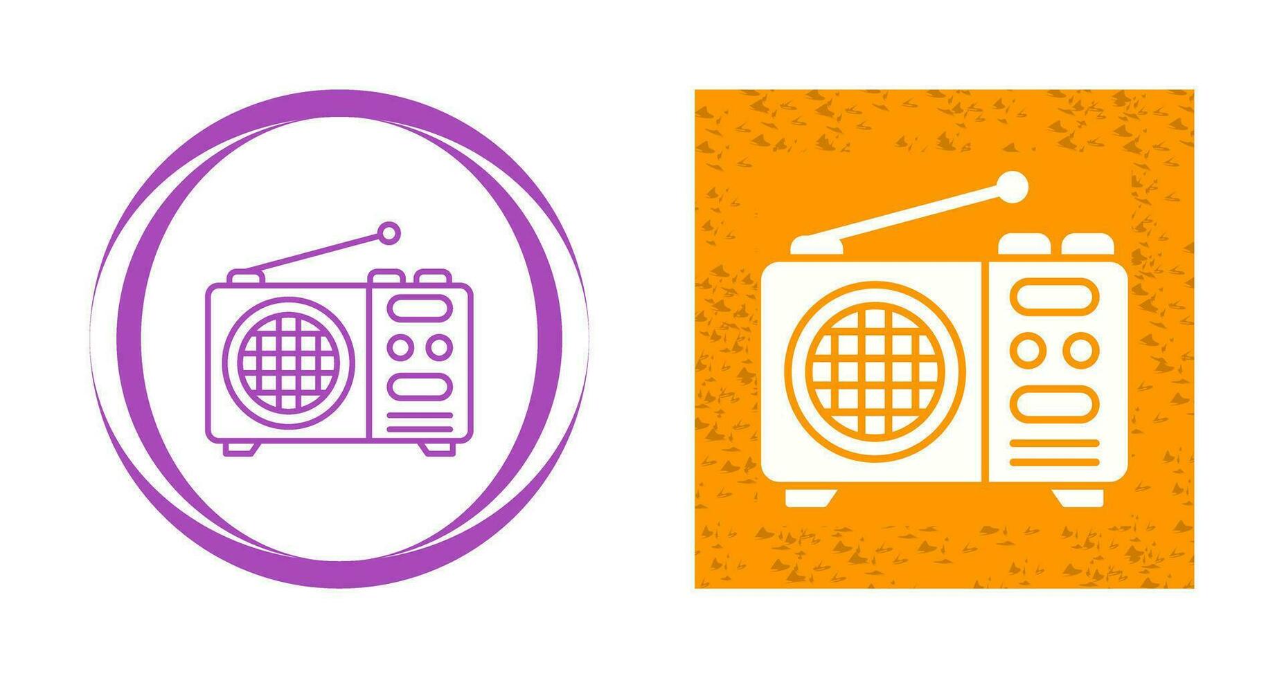 Radio Vector Icon