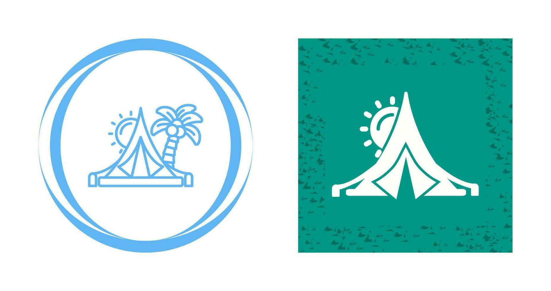 Tent Vector Icon