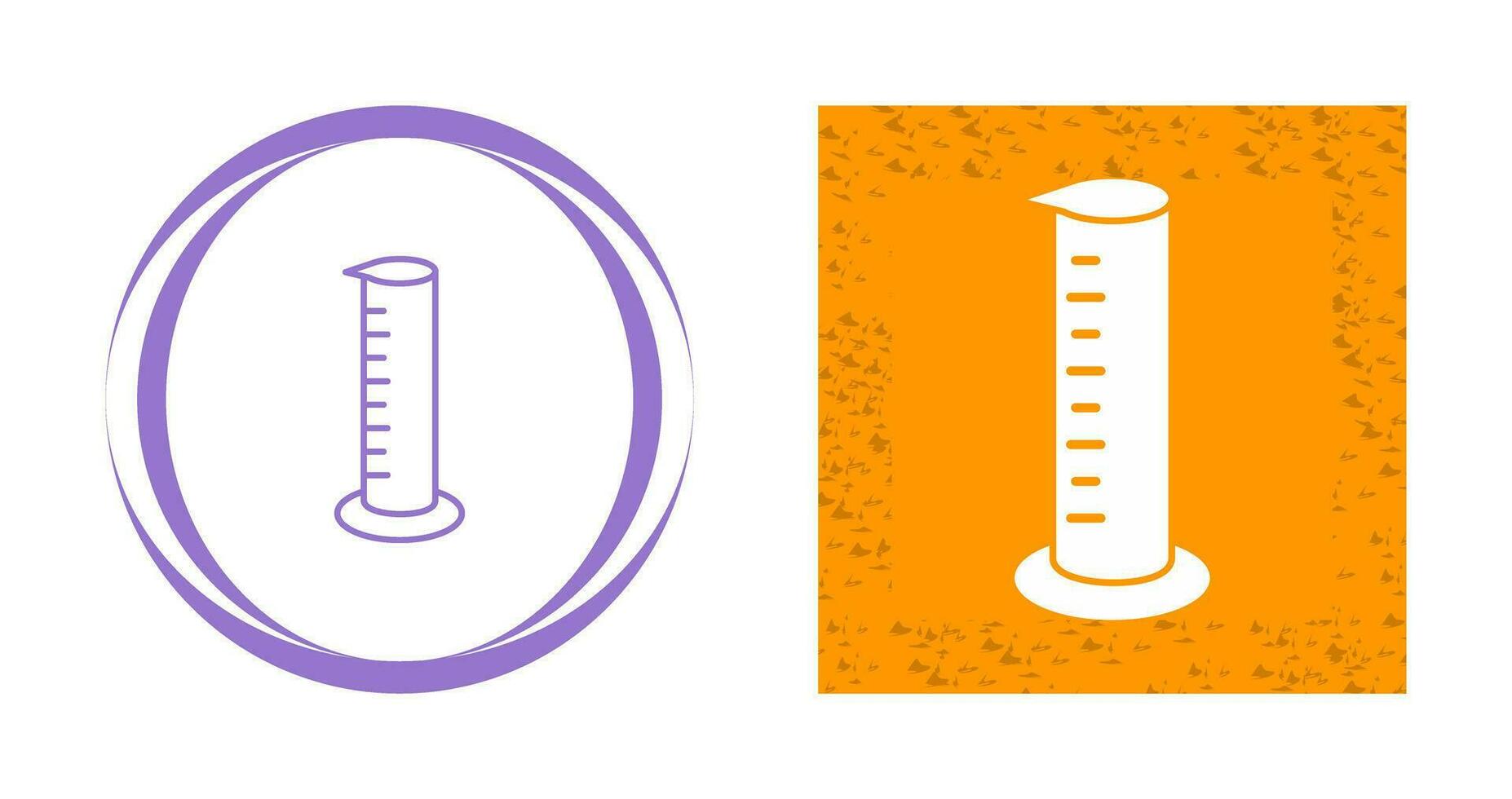 Graduated Cylinders Vector Icon