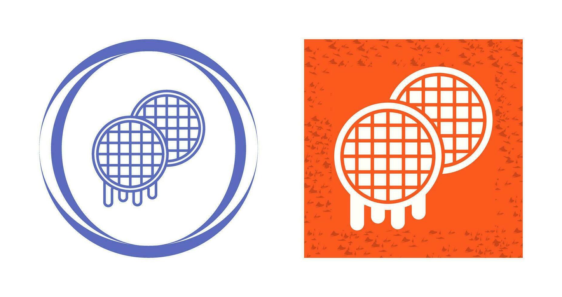Waffle Vector Icon