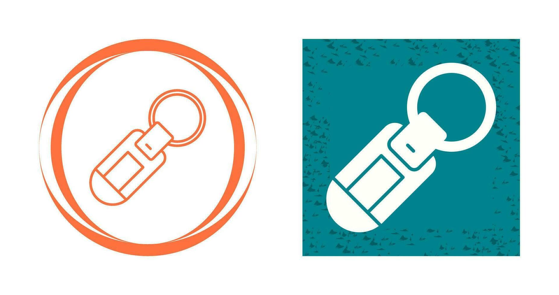 Keychain Vector Icon