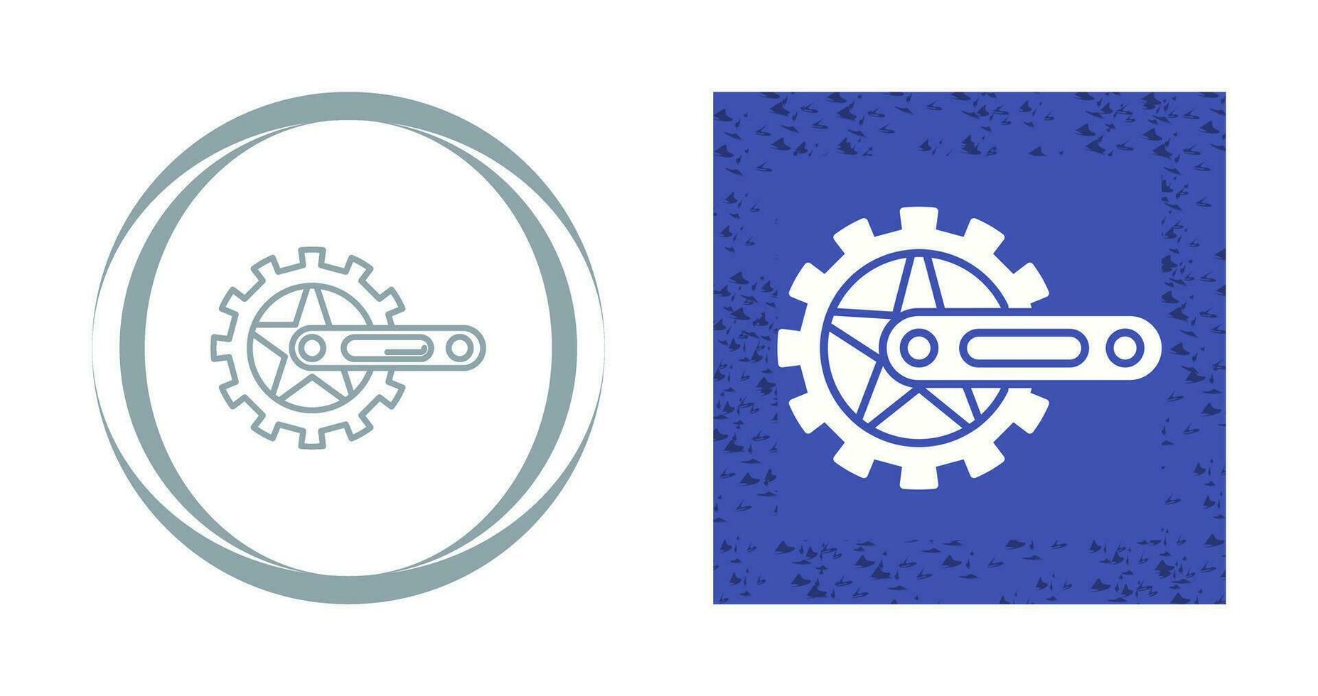 Crankset Vector Icon