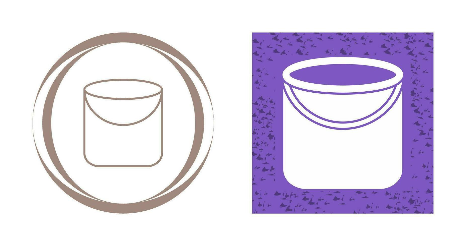 Sand bucket Vector Icon