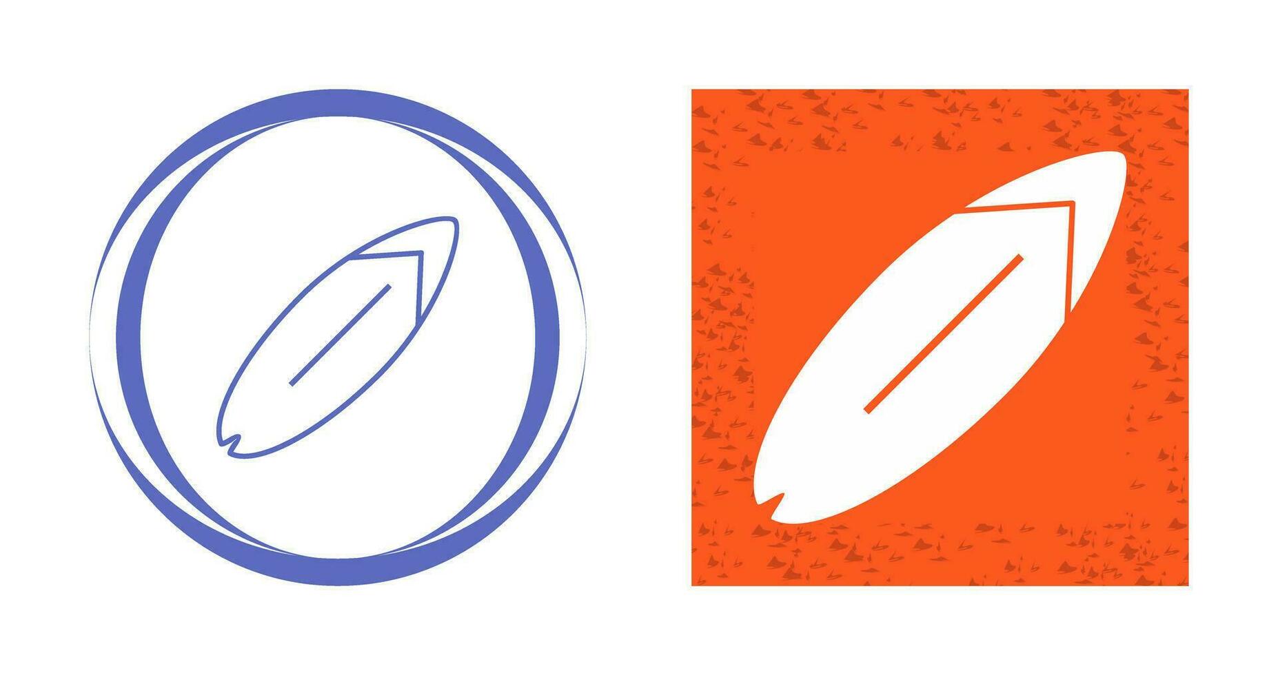 Surfing board Vector Icon