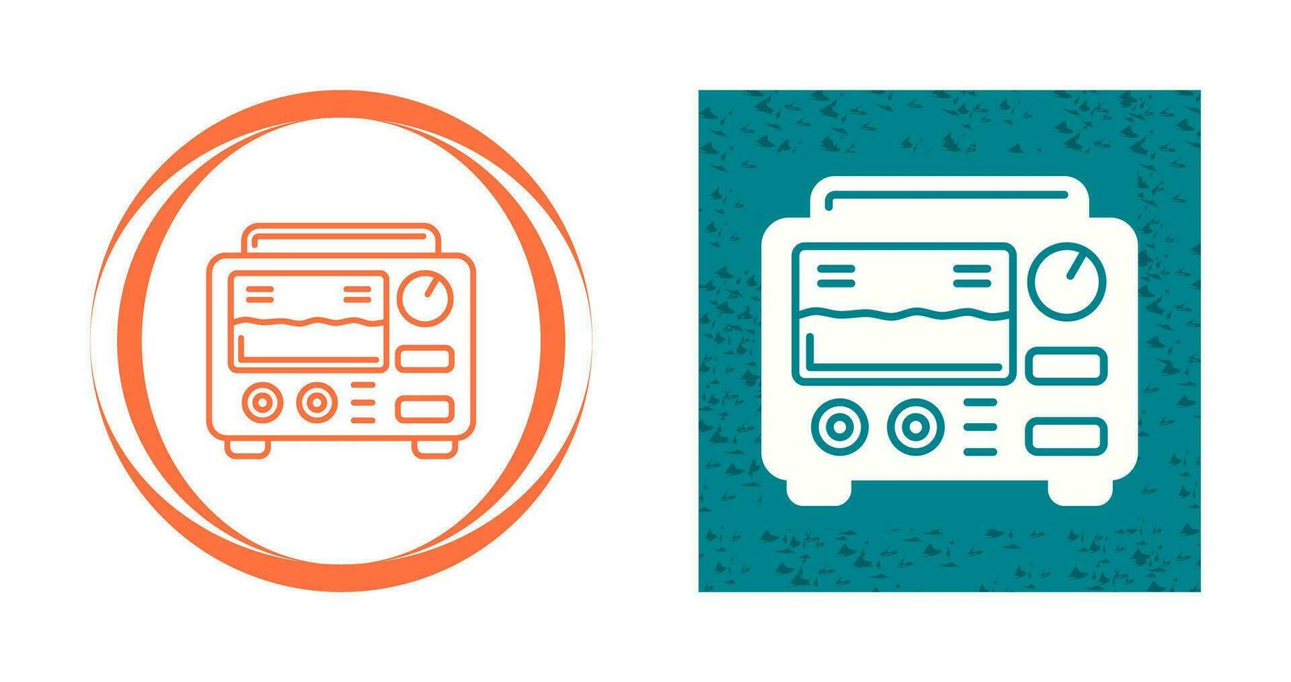 Oscilloscope Vector Icon